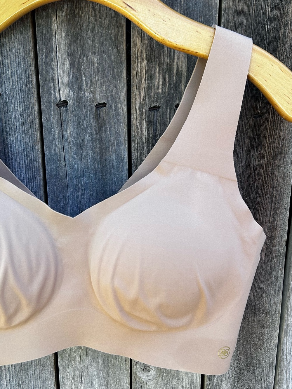 Honeylove V Neck Bra Sand XL - Picture 3 of 12